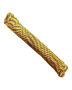 SHOPRO R001570DSP 1/4" x 100' Diamond Braided Poly Rope 