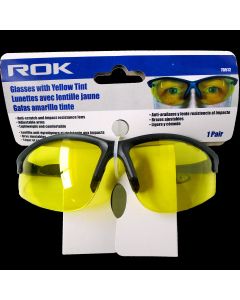 Sport Glasses Yellow Tint