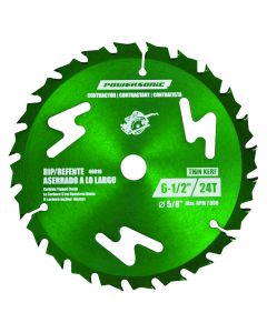 6-1/2" 24T Contractor Saw Blade