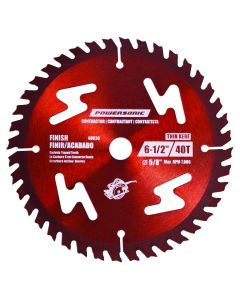 6-1/2" 40T Contractor Saw Blade