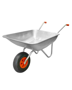 2.5CuFt Galv Steel Wheelbarrow