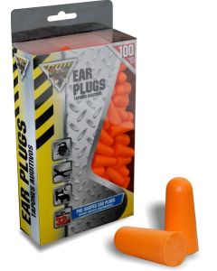 Workhorse SHR100Q 100-pack Pre-Shaped Foam Ear Plugs