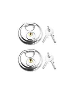 2-Piece Disc Padlock Set