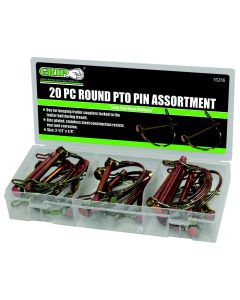 Grip 20pc RD PTO Pin Ast 2-1/2"x1/4