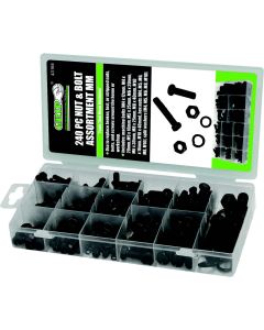 Grip 240pc MM Nut & Bolt Assortments