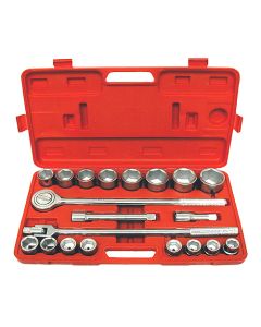 GRIP 74042 21-piece 3/4-inch Drive Jumbo Socket Set