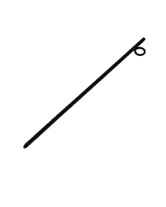 GRIP On Tools 18" Rebar Metal Stake w/Loop