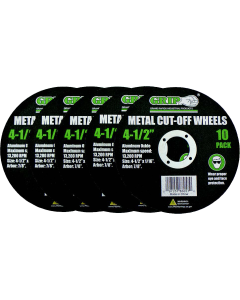 Metal Cut-Off Wheels-10pk