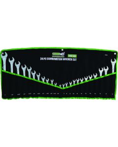24pc SAE/MM Combo Wrench Set