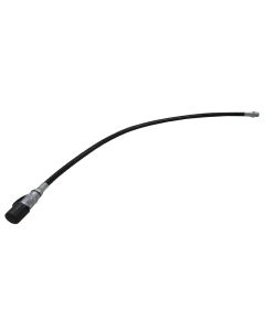 Braber Equipment 67.000.011 18-inch x 1/8-inch NPT Grease Hose with Coupler