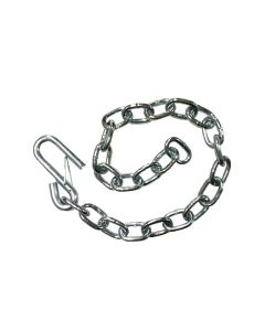 Braber Equipment 5/16" -24" Plated Safety Chain