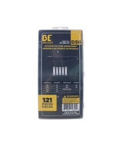Braber Equipment 121pc Automotive Fuse Assorted