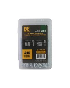 Braber Equipment 215pc- SM Cotter Pins Kit