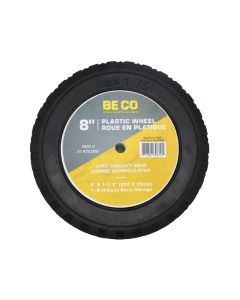 Braber Equipment 8" X 1/2" Utility Plastic Tire