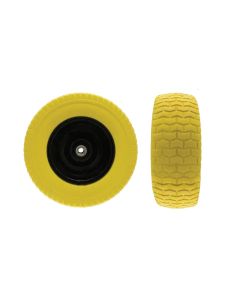 15-1/2” x 3/4” Yellow Flat-free Tire