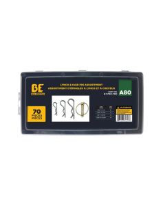Braber Equipment 70pc Lynch & Hair Pin Asstd
