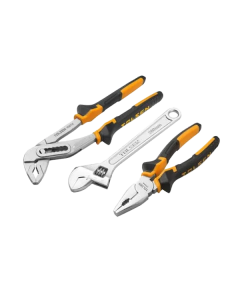 Tolsen 3-Piece Wrench  & Pliers Set