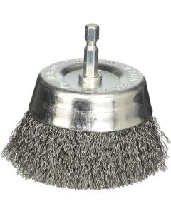 Performance Tool W1213 3-inch Fine Wire Cup Brush