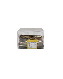 100pk Zinc Screw