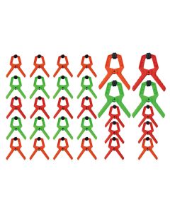 30pc Mini Spring Clamp