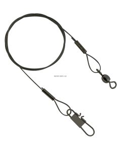 Danielson Wire Leader 20 Lb Test Black 18" 3pk