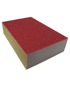 Blue Dolphin 4-inch Medium/Fine Straight Sanding Sponge