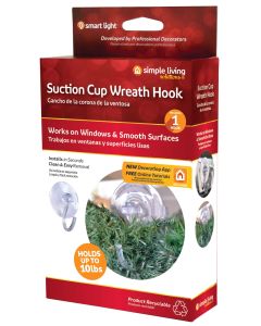 Simple Living Suction Cup Wreath Hook