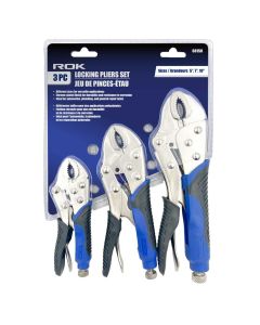 ROK 3-Piece Locking Pliers