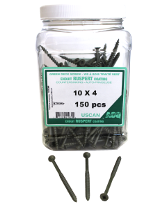 150pk #10x4" Cer. Green Deck