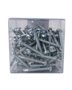 100-pack #10 x 1-1/2-inch Pan Self-Drilling Screws