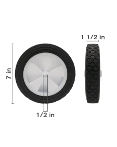 7 inch Plastic Wheel