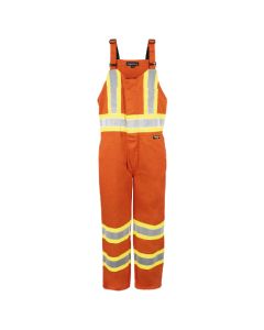 Terra 116582OR Hi-Viz Orange Unlined Safety Bib Overalls