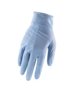 Horizon 100-Piece 4mil Blue Powdered Nitrile Gloves