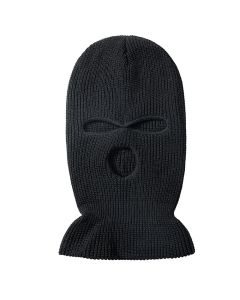 Men's Black 3-Hole Balaclava