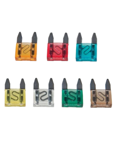 15-Piece Mini Auto Fuses Kit
