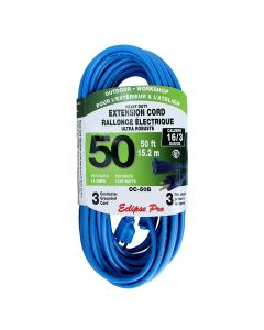 50' Blue Extension Cord