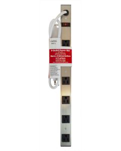 6 Outlet Power Bar with 3' Cord