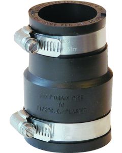 FERNCO 1-1/2"x1-1/4" Rubber Coupling
