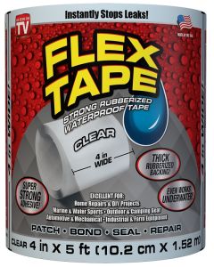5'x4" FLEX Tape-Clear