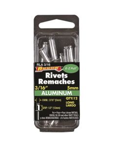 Arrow RLA 3/16L 25-pack 3/16 x 1/2-inch Aluminum Blind Rivets
