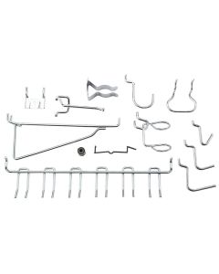 National Hardware N112-062 Peg Hook Assortment, Steel, Zinc