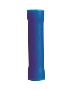 GB 20-123 Fully Insulated Butt Splice, 16-14 AWG, Vinyl, Blue