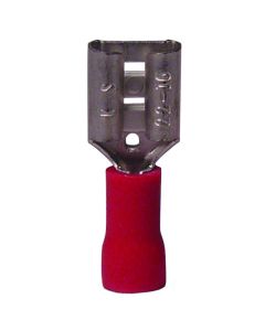GB 20-141F Disconnect Terminal, 600 V, 22 to 16 AWG, Vinyl Insulation, Red
