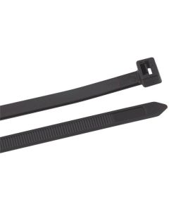 GB 45-524UVB Heavy-Duty Cable Tie, 6/6 Nylon, Black