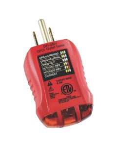 Gardner Bender GFI-3501 Manual Outlet Tester