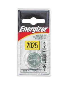 Energizer ECR2025BP 3-volt Lithium Coin Cell Battery CR2025