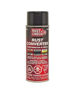 Rust Check 11006 Rust Converter, Clear/Pale Yellow, 283 g Aerosol Can