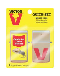 Victor M130 2-pack Quick Set Mouse Traps