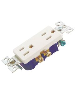 Cooper 1107W-BOX Grounded Straight Blade Duplex Receptacle