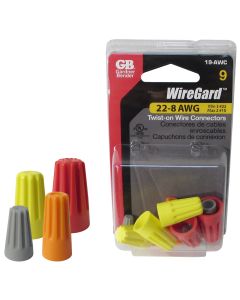 Gardner Bender 19-AWC 9-pack Assorted Twist-On Wire Connectors 